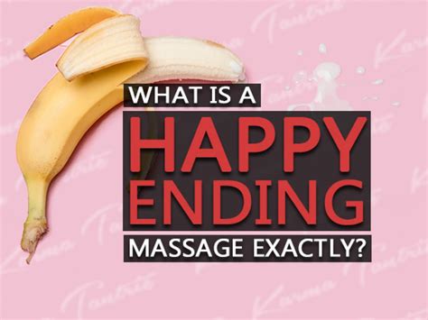 happy ending masaage